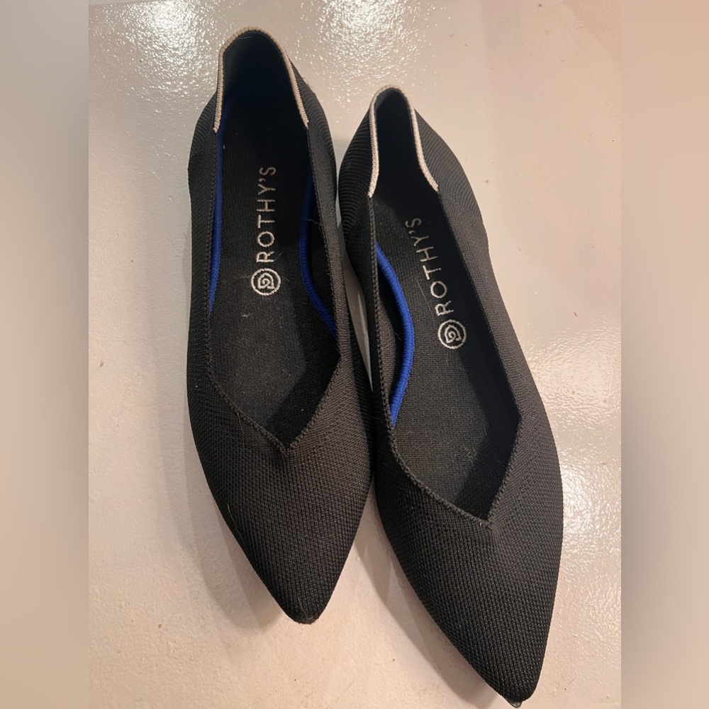 Rothy’s the point. Black 11.5. See pics